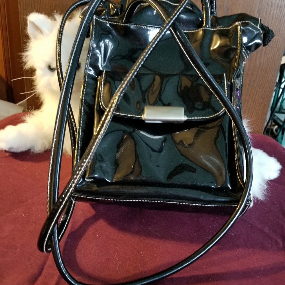 VINTAGE MODA Attiva black SHOULDER BAG
